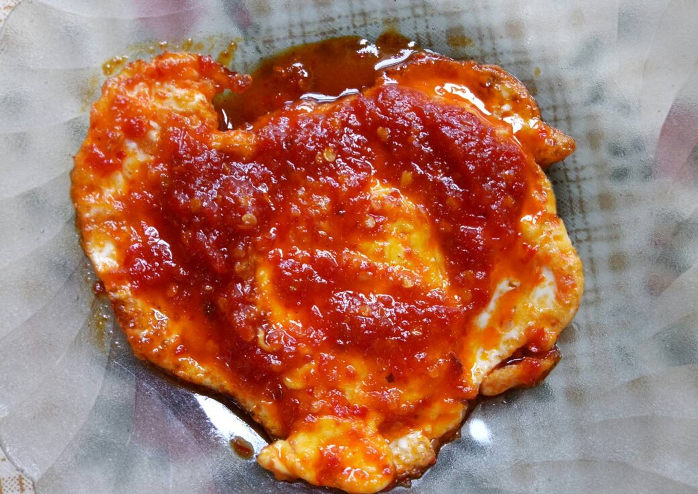 Cara Gampang Membuat Telur ceplok balado, Menggugah Selera