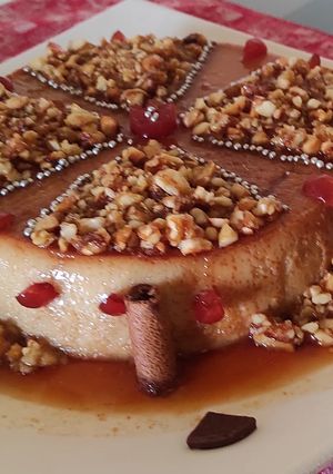 A picture of Coffee caramel pudding.