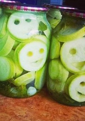 Фото Маринованные кабачки.