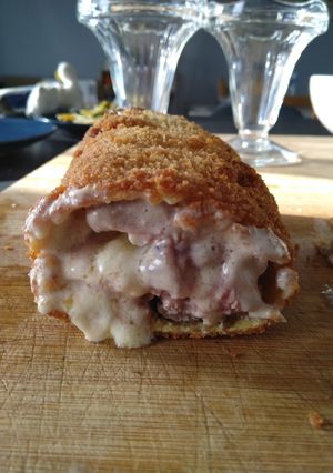 Une photo de Schnitzel serbe