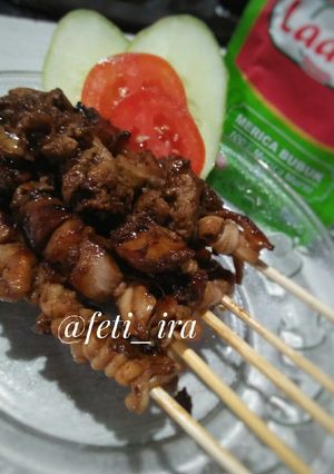 Foto resep Sate jeroan (ampela ati)