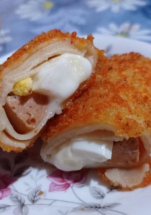 Foto resep Risol Mayo // Risoles Mayonaise, telur, sosis