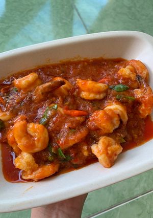 Foto resep Udang saus padang