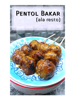 Foto resep Pentol Bakar (ala resto)