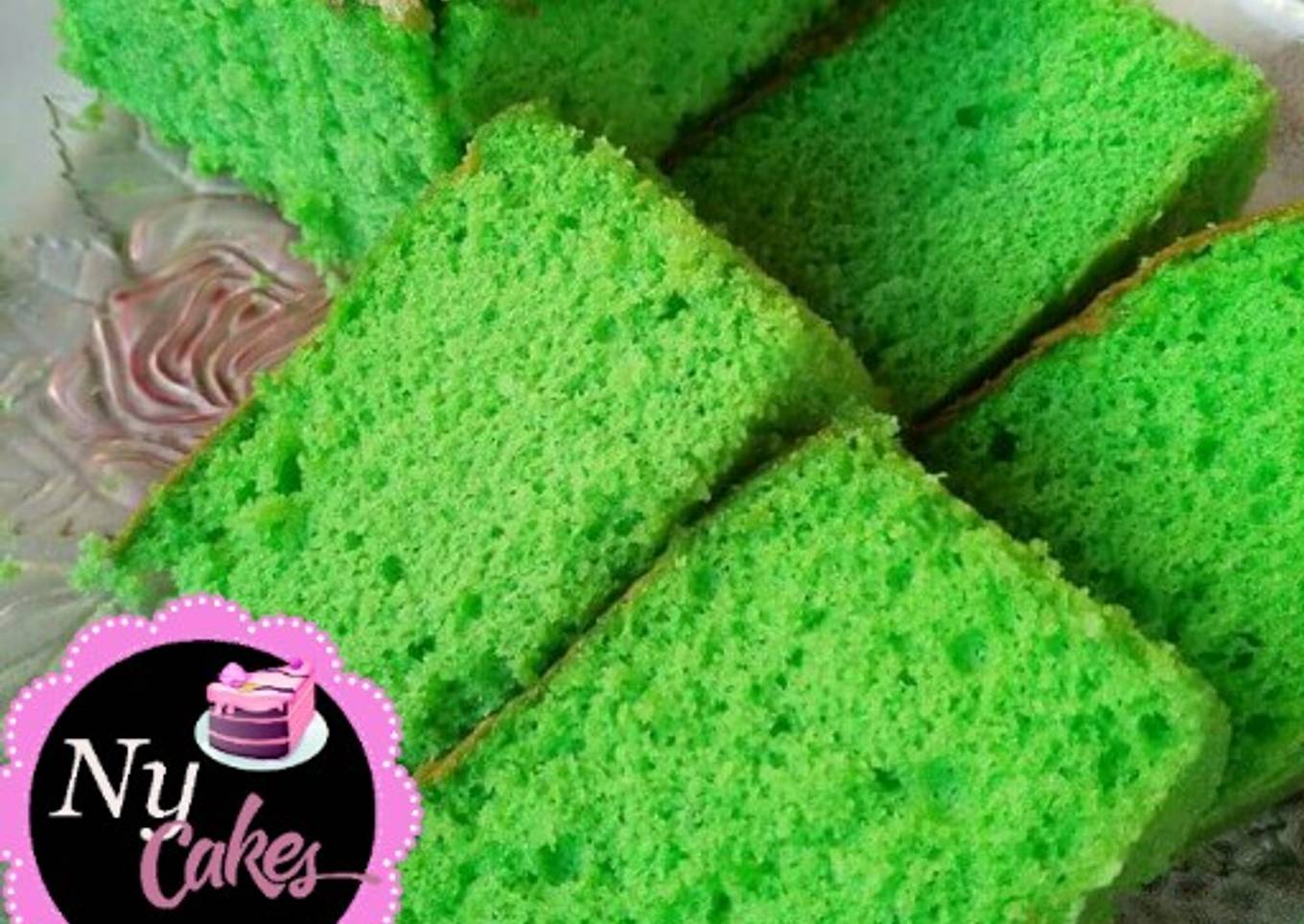 Bolu pandan 3 telur