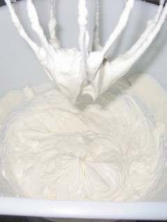Una foto de Crema chantilly