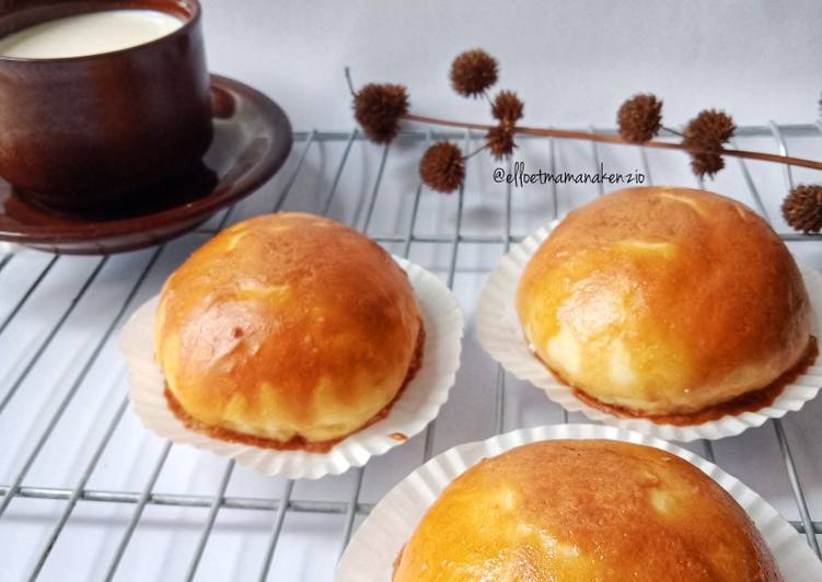 step by step Menyiapkan Roti O Milo (Basic Soft Bun) yang Lezat