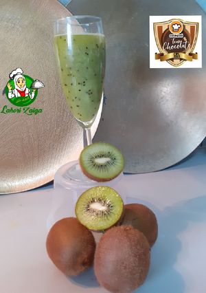 A picture of Kiwi juice.
