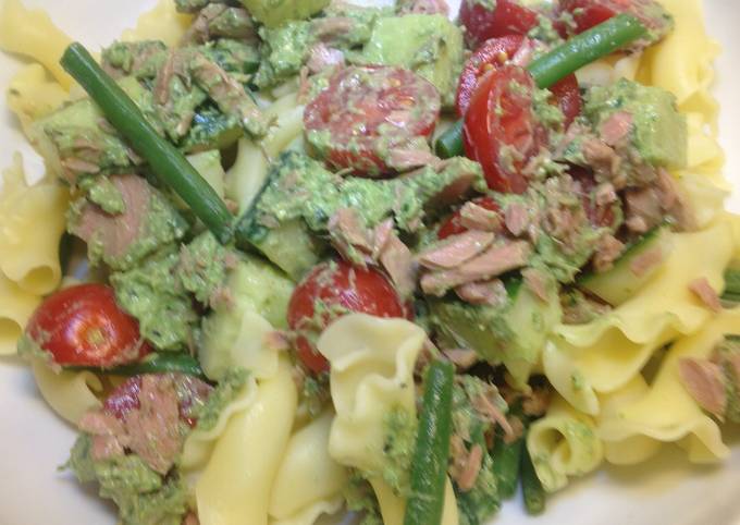 Recipe of Favorite Tuna with Pesto and Pasta Salad
