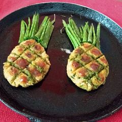 A picture of Vegetable oats cutlet.