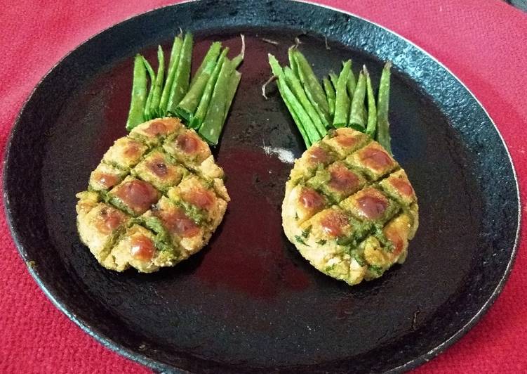 Vegetable oats cutlet