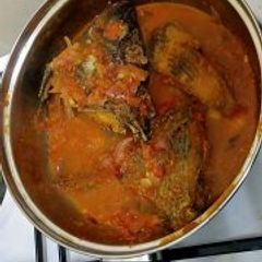 A picture of Fish stew.