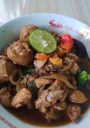Foto resep Mie Kangkung Betawi