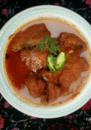 A picture of Chicken stew.