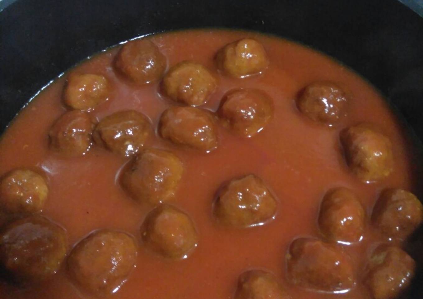 Albóndigas en salsa de tomate