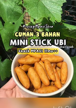 Foto resep SIMPLE MINI STICK UBI-Snack MPASI 11bulan++ #resepMpasiSena