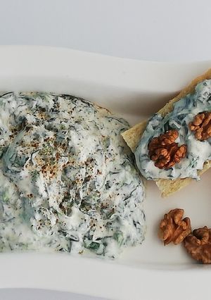 Une photo de Epinard au fromage blanc