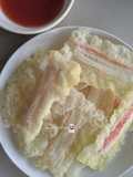 Rice Paper Crackers with Crab Sticks