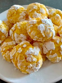 Foto di Biscotti morbidi arancia e zafferano