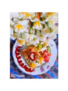 عکسی از دستور لازانیا مرغ و قارچ