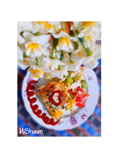 عکسی از دستور لازانیا مرغ و قارچ