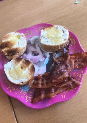 Una foto de Desayuno americano en casa