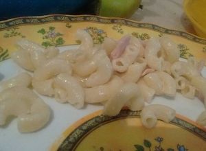 Una foto de Sopa fría de coditos