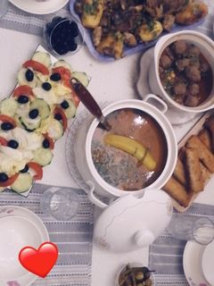صورة لوصفة شوربة فريك
