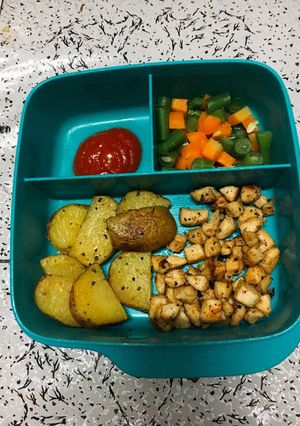 Foto resep Cubed Grilled Chicken