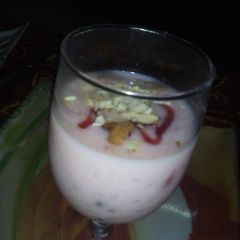 Sago pudding A picture of Sago pudding.