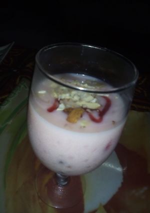 A picture of Sago pudding.