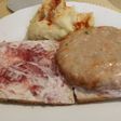 Hamburguesas al Microondas con mermelada y queso