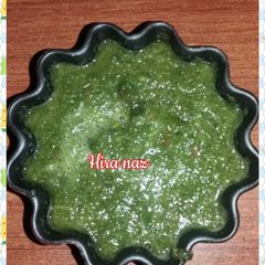 A picture of GREEN CHUTNEY  Simple.