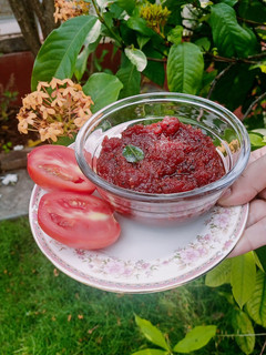 टोमॅटो चटणी (tomato chutney recipe in marathi) रेसिपी चे मुख्य फोटो