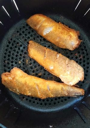 Sült hekk, air fryer-ben recept fotója
