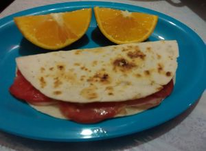Una foto de Sincronizadas casi pizza
