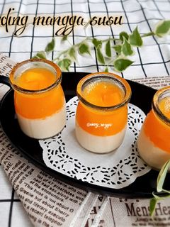 Foto resep Puding Mangga Susu
