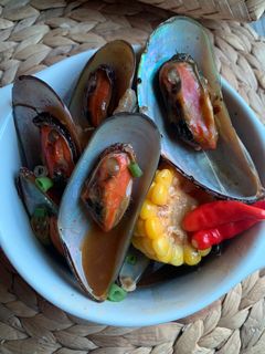 Foto resep Kerang hijau saus padang