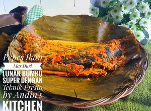 Foto resep Pepes Ikan Mas Duri Lunak Bumbu Super dengan Teknik Presto