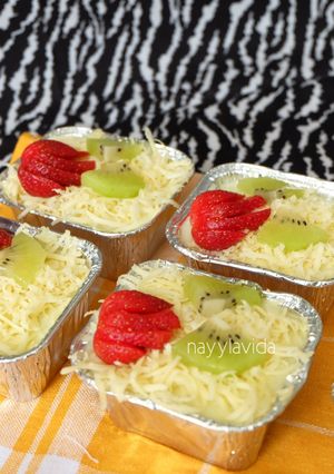 Foto resep Bread Puding Keju Kismis