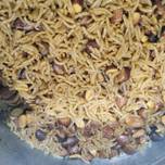 Meva rice (jaggery) (dry fruits rice)