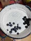 Budincă de chia stracciatella / fructe