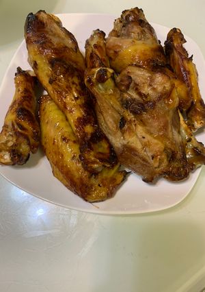 Hình của món Gà nướng mật ong.