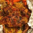 دجاج في الفرن مع الخضار🍗🍗