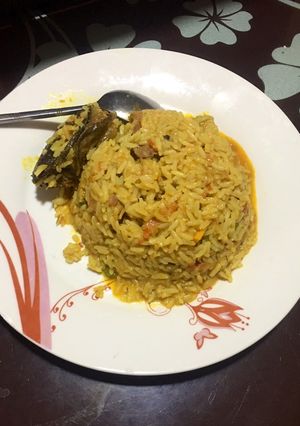 A picture of Coconut rice🥥.