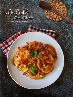 Foto resep Telur ceplok Saus Tiram