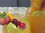 A picture of berry vodka