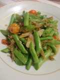 Tumis buncis teri medan simpel