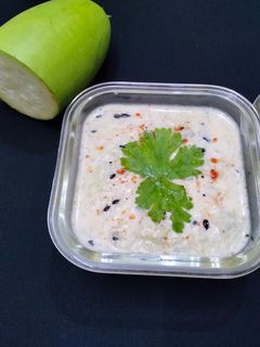 लौकी का रायता (Lauki ka raita recipe in Hindi) रेसिपी मुख्य फोटो