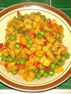 Foto resep Oseng tempe leunca